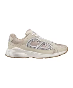 B30 LOW-TOP SNEAKER CREAM MESH AND TECHNICAL FABRIC - CD102