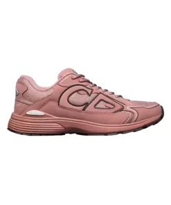 B30 LOW-TOP SNEAKER PINK MESH AND TECHNICAL FABRIC - CD112