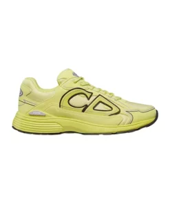 B30 LOW-TOP SNEAKER YELLOW MESH AND TECHNICAL FABRIC - CD106