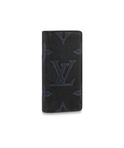 Louis Vuitton Brazza Wallet Taurillon Shadow Leather M80042 - RRG024