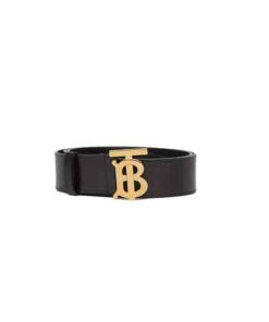 BURBERRY MONOGRAM MOTIF LEAHTHER BELT - B31