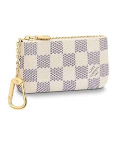 N62659 Louis Vuitton Key Pouch Damier Azur Coated Canvas - RRG052