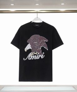 Amiri Eagle-Stamp Cotton T-Shirt - AMS043