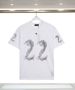 Amiri Logo-Print Cotton T-Shirt - AMS040