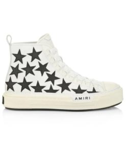 AMIRI STARS COURT HIGH-TOP SNEAKERS - AM025