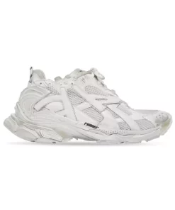 BALENCIAGA RUNNER SNEAKER IN WHITE - BB136