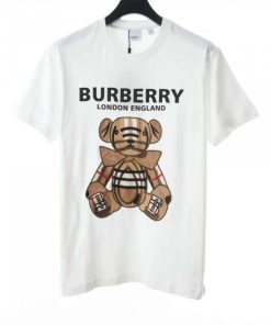 Burberry Teddy Bear Embroidered Logo T-shirt - BBRS13