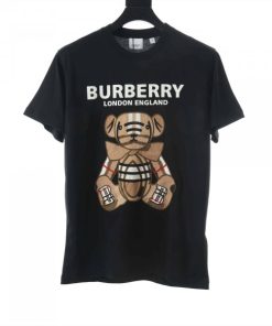 Burberry Teddy Bear Embroidered Logo T-shirt - BBRS14