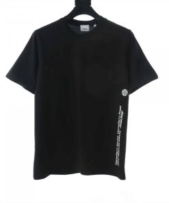 Burberry Black Carrick Coordinate T-Shirt - BBRS10