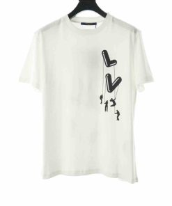 Louis Vuitton Floating Lv Printed T-Shirt - LSVT29