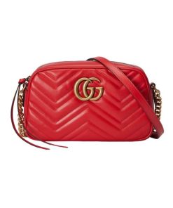 GG MARMONT MATELASSÉ SMALL SHOULDER BAG - GBC091