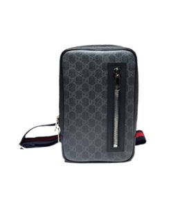 GUCCI ALL OVER PRINT MESSENGER BAG BLACK – GBC31