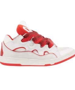 Lanvin Leather Curb Sneakers – LV002