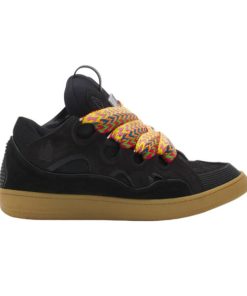 Lanvin Leather Curb Sneakers – LV008