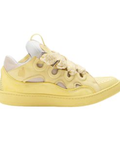 Lanvin Leather Curb Sneakers – LV010