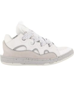 Lanvin Leather Curb Sneakers – LV011