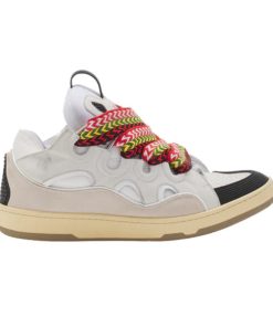 Lanvin Leather Curb Sneakers – LV012