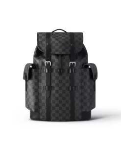 LOUIS VUITTON CHRISTOPHER PM DAMIER GRAPHITE CANVAS - LBV389