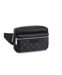 LOUIS VUITTON OUTDOOR BUMBAG TAIGARAMA IN BLACK M30245