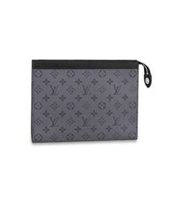 LOUIS VUITTON POCHETTE VOYAGE MM MONOGRAM ECLIPSE CANVAS M69535