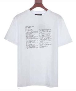 Louis Vuitton Printed Front And Back T-Shirt - LSVT47