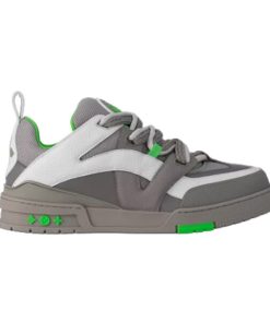 LOUIS VUITTON SKATE SNEAKER IN GREY GREEN – LSVT280