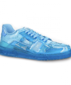 LOUIS VUITTON TRAINER SNEAKER IN BLUE - LV282