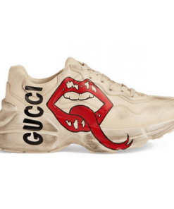 GUCCI RHYTON SNEAKER WITH MOUTH PRINT