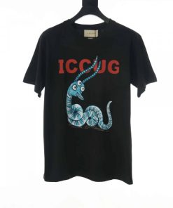 T-Shirt With Iccug Animal Print By Freya Hartas - Gcs003