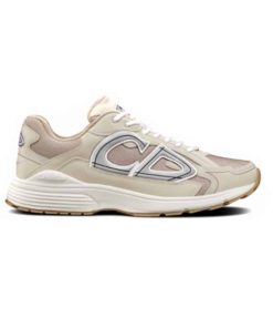 DIOR B30 SNEAKERS CREAM MESH AND TECHNICAL FABRIC - CD89