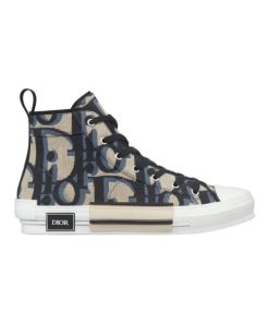 B23 HIGH-TOP SNEAKER MAXI DIOR OBLIQUE JACQUARD