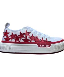 AMIRI STARS COURT LOW-TOP SNEAKERS - AM062