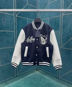 Louis Vuitton Calfskin Varsity Jacket - LC011