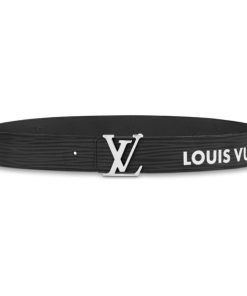 LOUIS VUITTON INITIALS 40MM REVERSIBLE BELT BLACK - B127