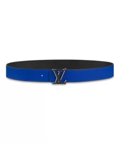 LOUIS VUITTON OPTIC 40MM REVERSIBLE BELT BLUEBLACK - B0136