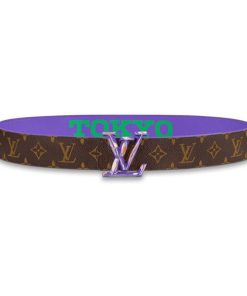 LOUIS VUITTON PYRAMIDE CITIES EXCLUSIVE 40MM REVERSIBLE BELT - B0123