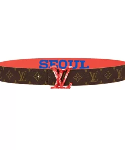 LOUIS VUITTON PYRAMIDE CITIES EXCLUSIVE 40MM REVERSIBLE BELT - B0128