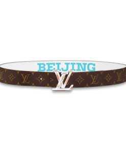 LOUIS VUITTON PYRAMIDE CITIES EXCLUSIVE 40MM REVERSIBLE BELT - B0129