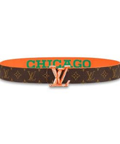 LOUIS VUITTON PYRAMIDE CITIES EXCLUSIVE 40MM REVERSIBLE BELT - B0130