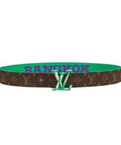 LOUIS VUITTON PYRAMIDE CITIES EXCLUSIVE 40MM REVERSIBLE BELT - B0132