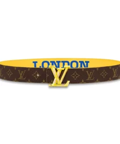 LOUIS VUITTON PYRAMIDE CITIES EXCLUSIVE 40MM REVERSIBLE BELT - B0133