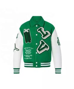 Louis Vuitton Varsity Leather Jacket - JL01 - 1