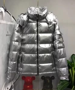 Moncler Maya Silver Colour Jacket - MC072