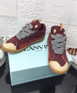 Lanvin Leather Curb Sneakers – LV052