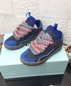 Lanvin Leather Curb Sneakers – LV053