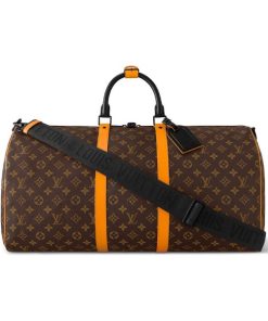 LOUIS VUITTON KEEPALL BANDOULIERE 55 - DR011